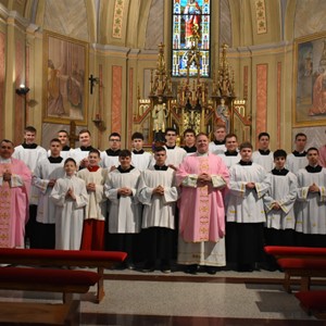 Hodočašće sjemeništaraca i njihovih odgojitelja u Bistru